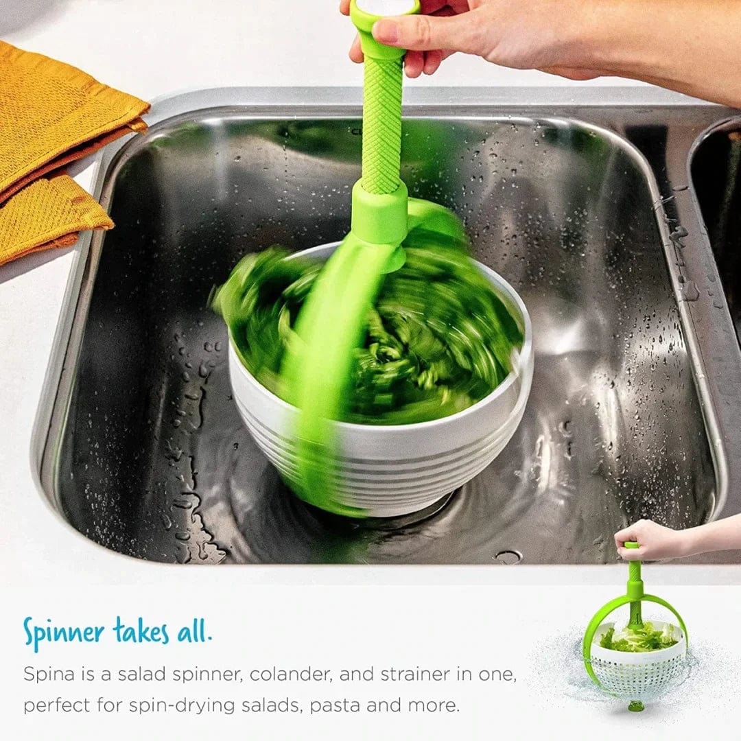 SaladTwist™ | Salad spinner and vegetable washer filter