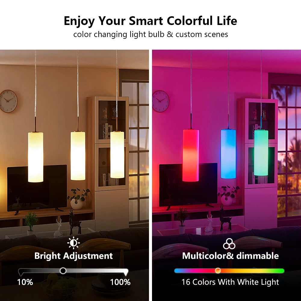 Intelligente Fernbedienung RGB LED-Stimmungslichtlampe