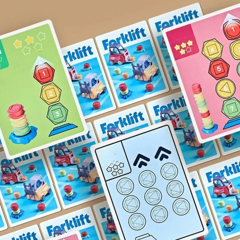 StackMaster Jr. – Steigern Sie Konzentration und motorische Fähigkeiten mit spannendem, schnellem Stapelspaß