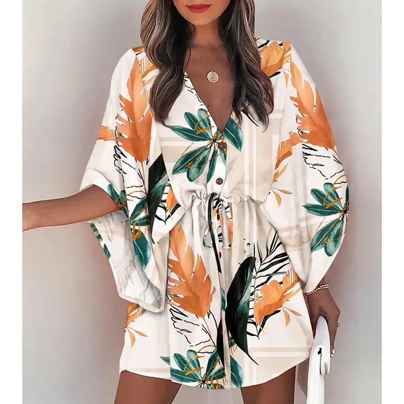 WOLFF™ | Elegant summer set with a floral print