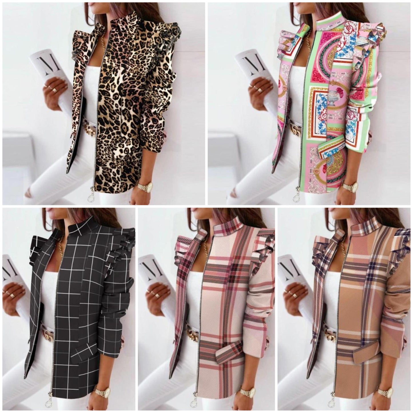 Selena™ | Elegant sweat blazers
