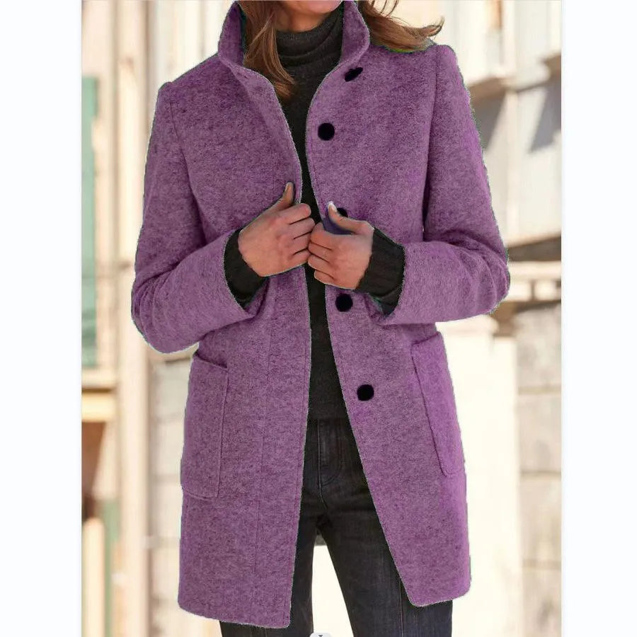FLEUR™ - Stylish wool coat