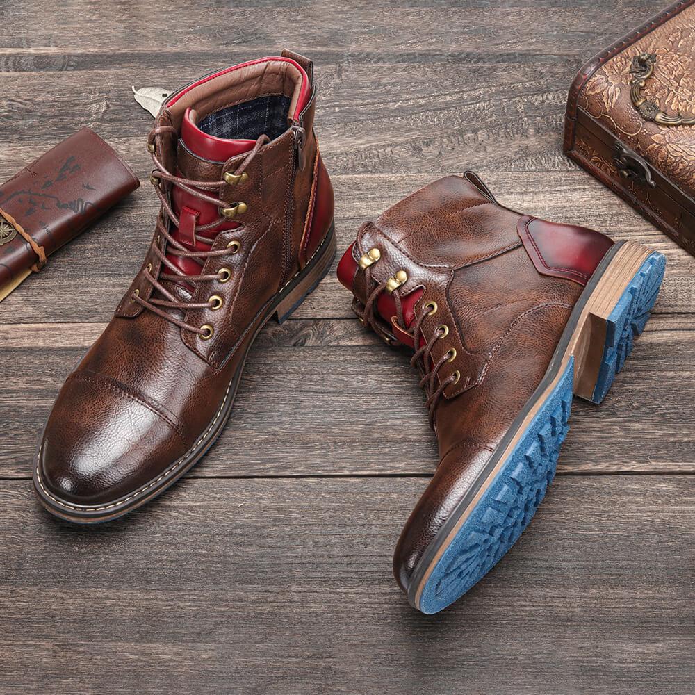 Lukas™ | Men's Classic Leather Oxford Boots
