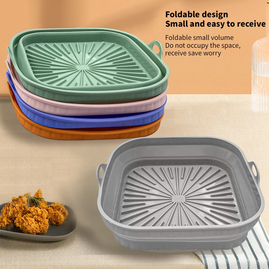 Globetrek™ | SiliconePan - Reusable silicone pan for the air fryer!