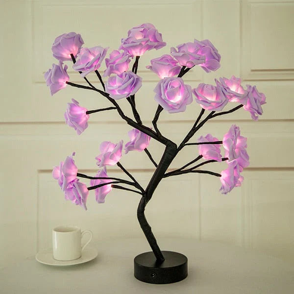 LumiFlower™ – LED Simulation Rose Table Lamp