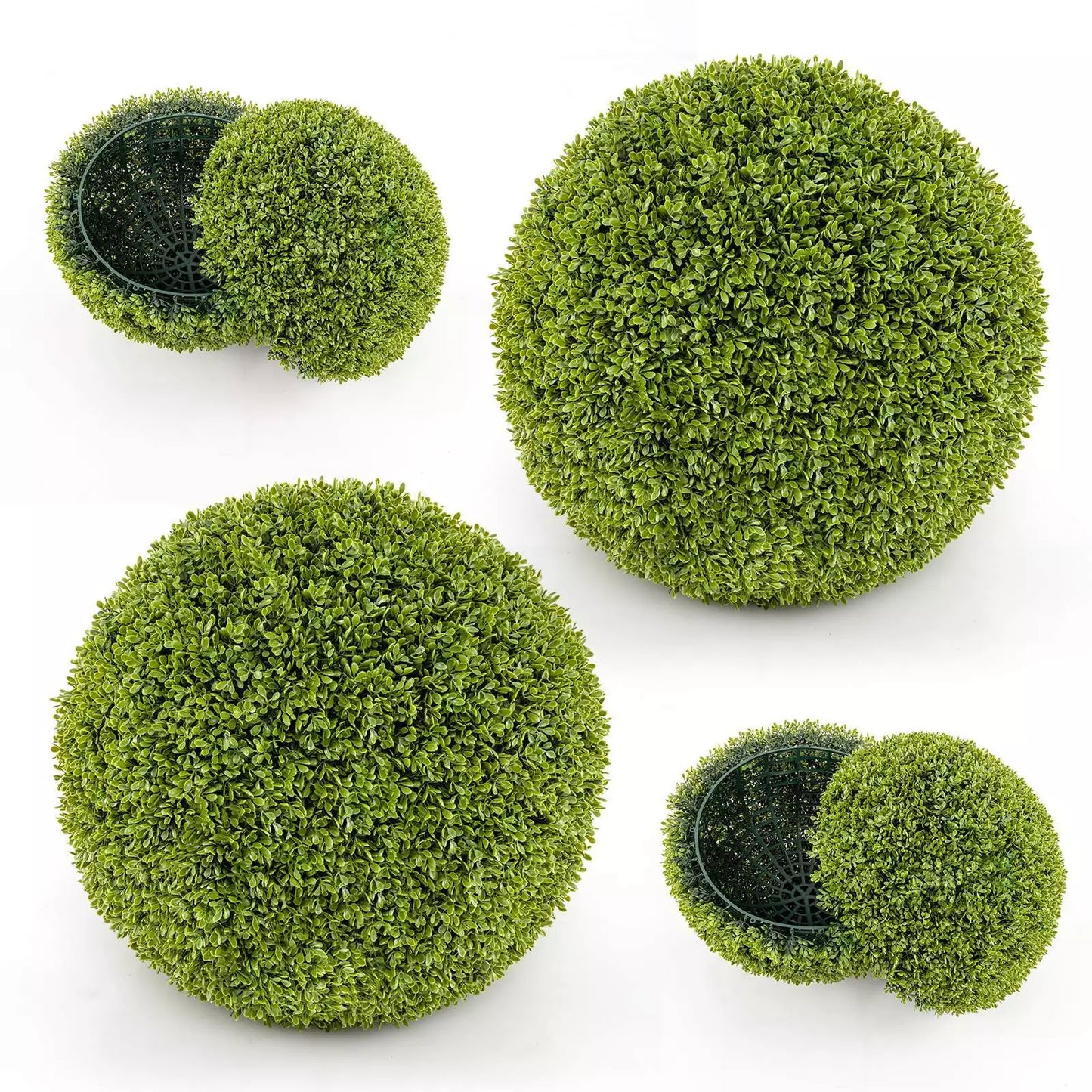 Boxora™ | 2 pieces 50cm artificial boxwood plant