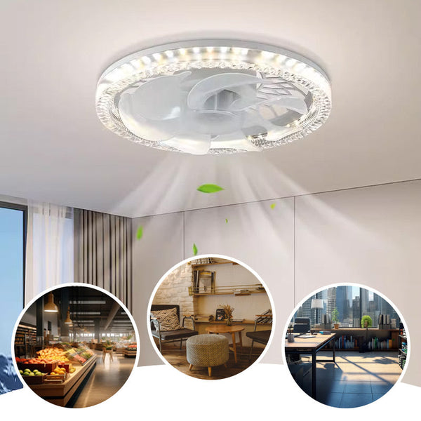 LumenBreeze™ | Remote-controlled, adjustable ceiling fan