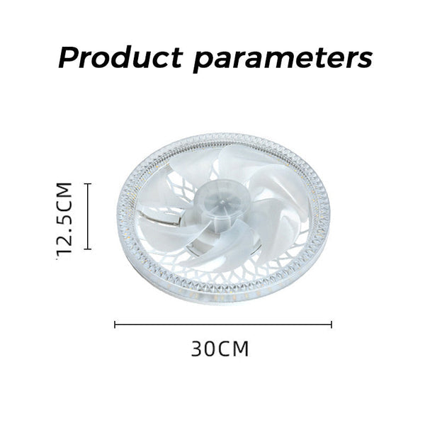 LumenBreeze™ | Remote-controlled, adjustable ceiling fan