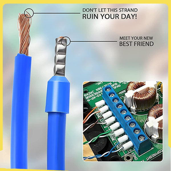 CrimpEase™ | Ratchet cutting and crimping pliers set for tubular cable lugs