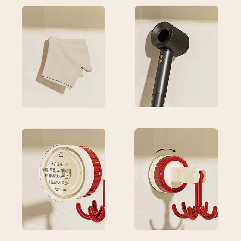 SpinSnap™ | Rotating, foldable hook