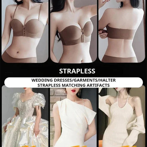 Elysha™ | Women's Strapless Front Closure Bra