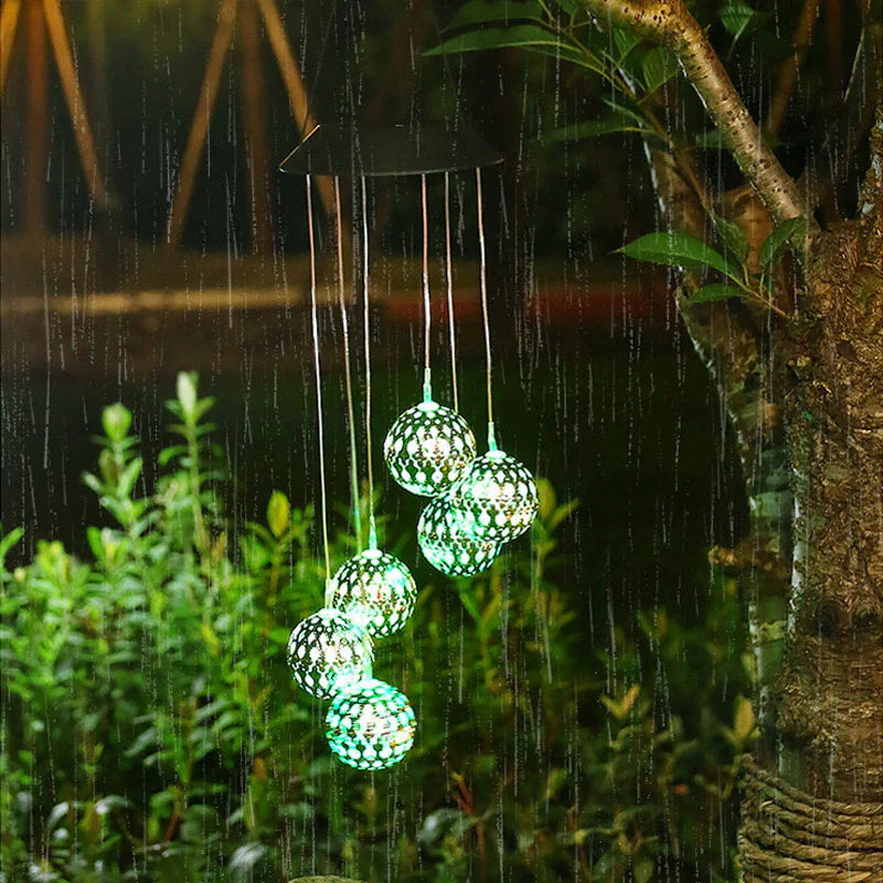 Solara™ | Waterproof outdoor solar wind chime