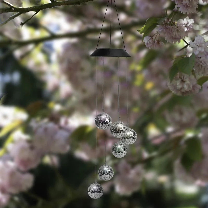 Solara™ | Waterproof outdoor solar wind chime