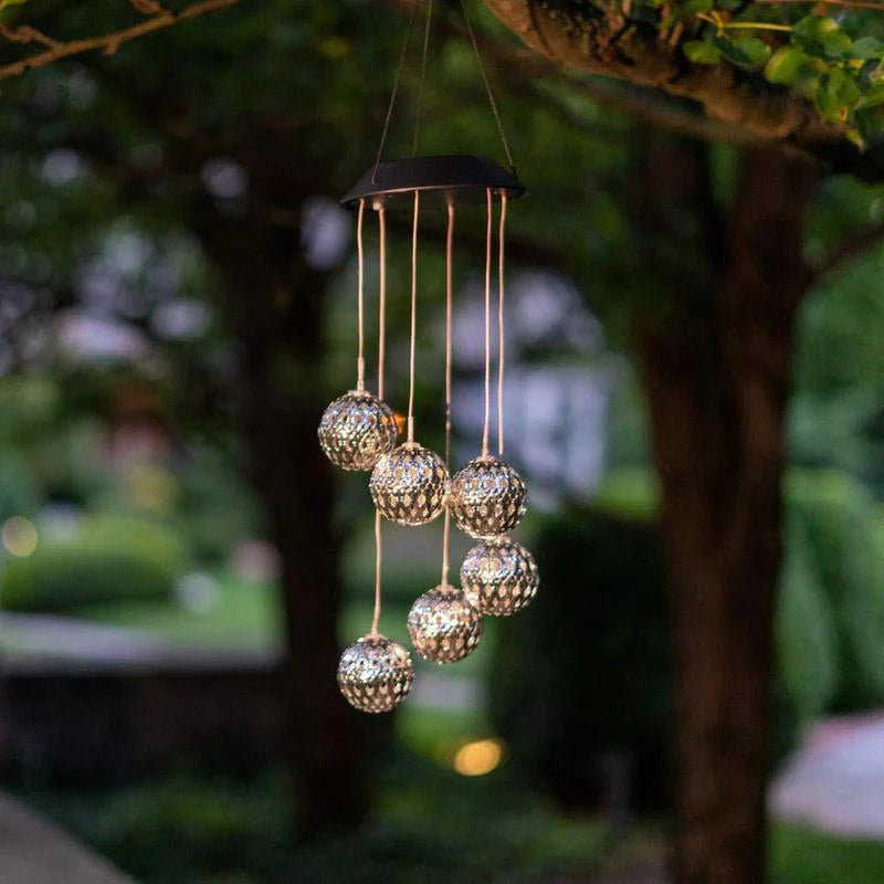 Solara™ | Waterproof outdoor solar wind chime