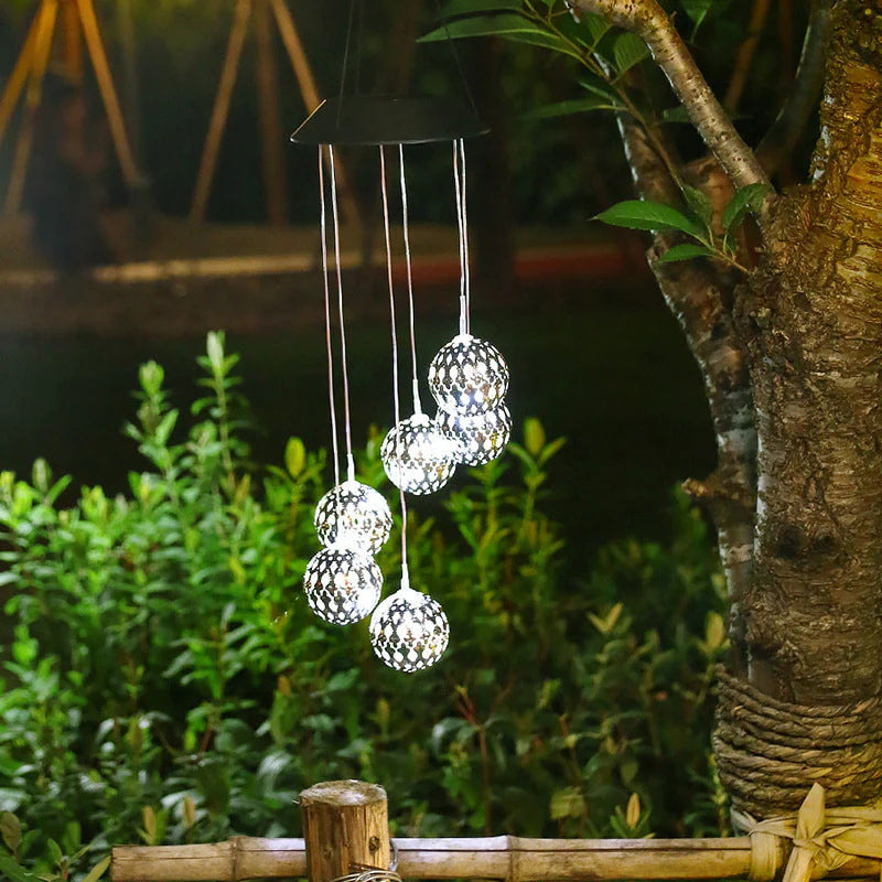 Solara™ | Waterproof outdoor solar wind chime