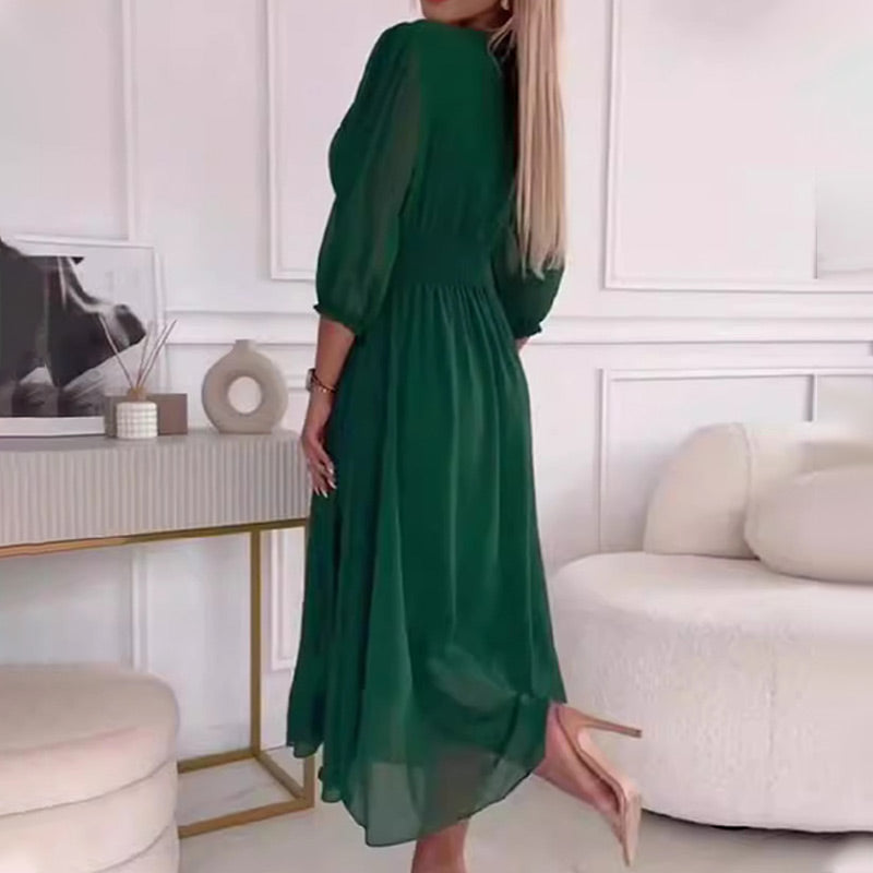 Alina™ | Chiffon Poetry Dress