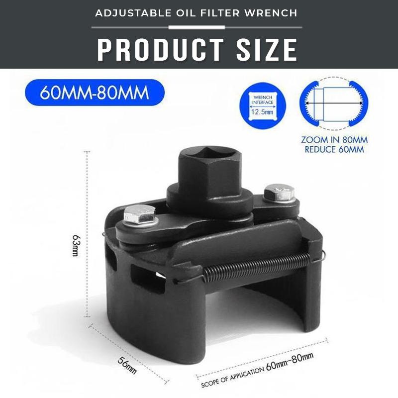 PowerGrip™ – The adjustable oil filter pliers with maximum grip