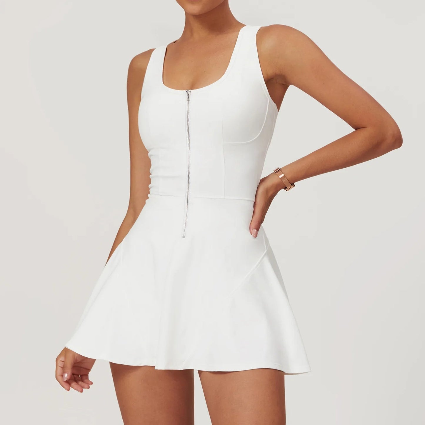 BLOOM™ – Push-up Yoga Bodysuit in Dress Design
