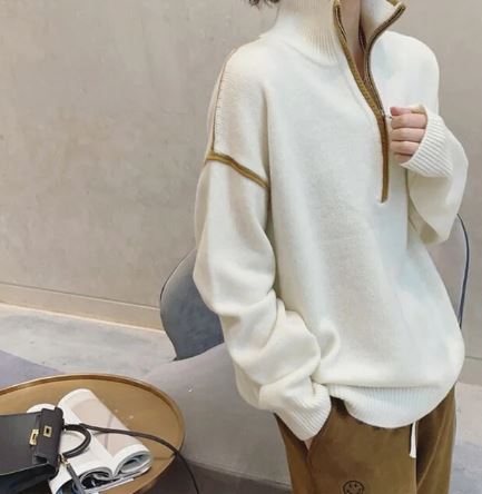 Sienna™ | Women's Half-Zip Mock Neck Sweater
