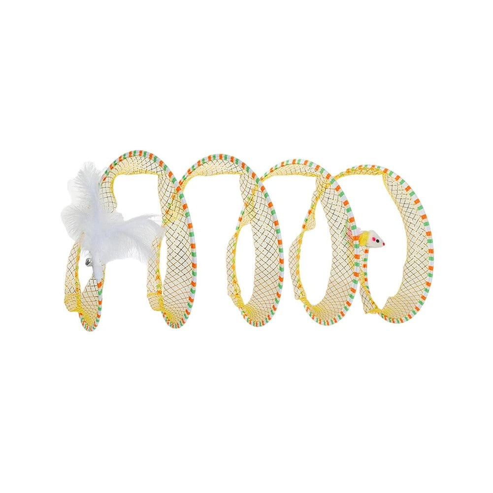 Pretspiral™ | Interactive Kitten Tunnel with Play Ball