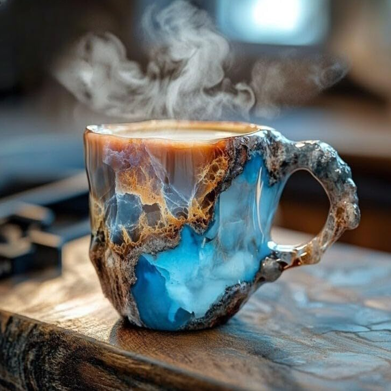 CrystalMug™ – Mineral Crystal Coffee Mugs
