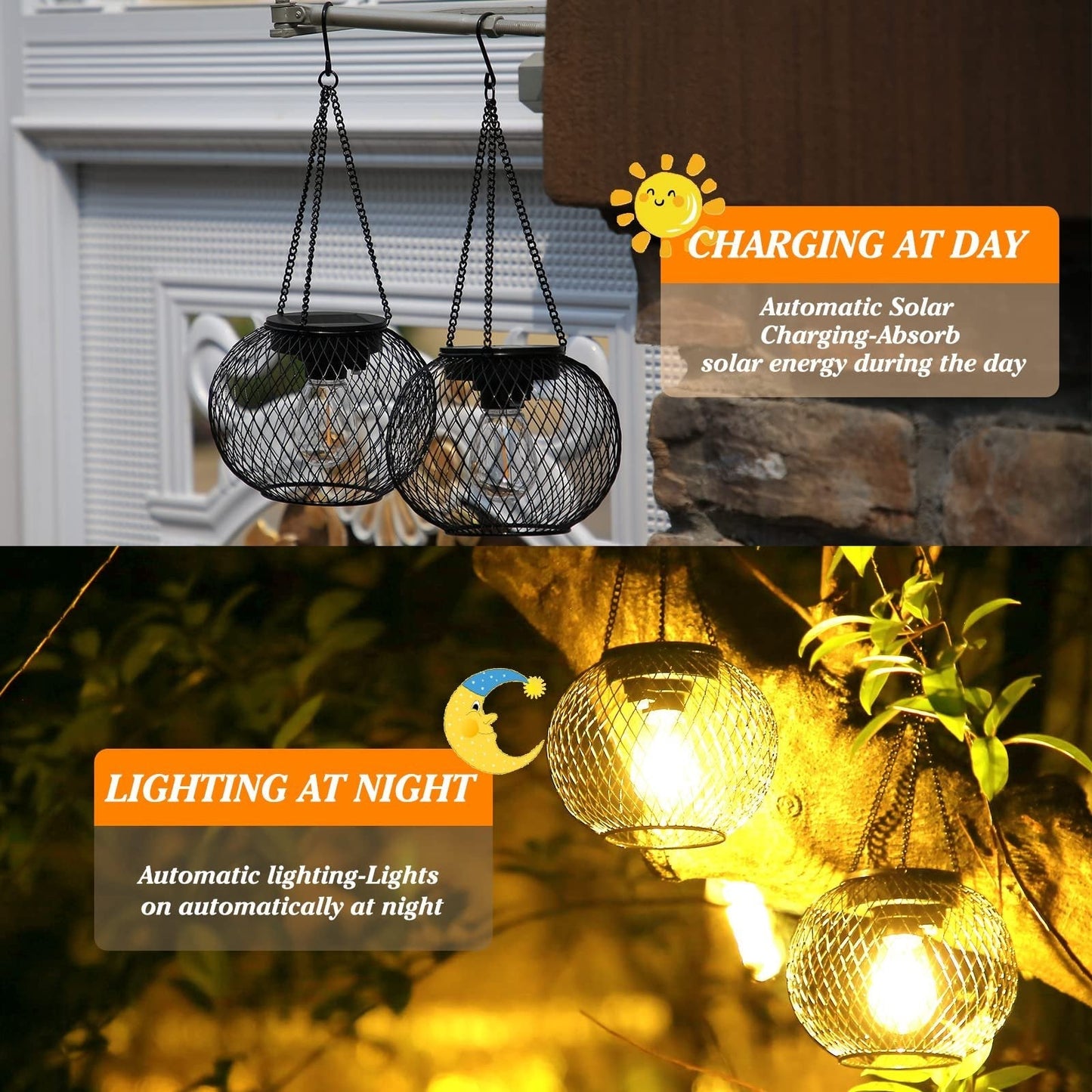 50% off | SolarPro™ Solar Outdoor Lights Upgraded Hanging Lantern [Last Day Discount]