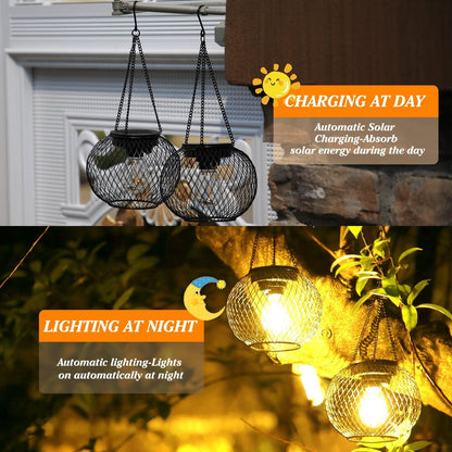 50% off | SolarPro™ Solar Outdoor Lights Upgraded Hanging Lantern [Last Day Discount]