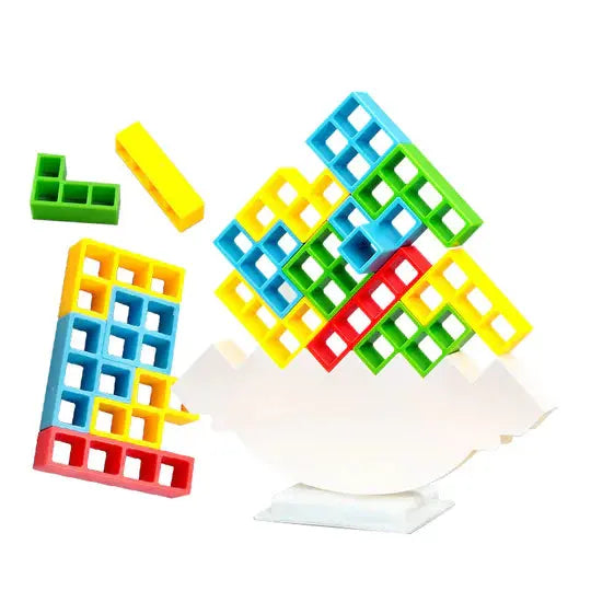 PlayNest™ - Schaukel Stapel Balancier Turm Spielzeug