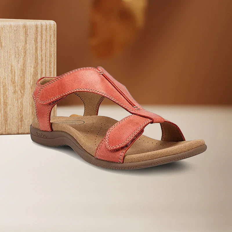 Aalida™ | Wedge sandals with velcro closure