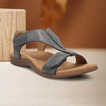 Aalida™ | Wedge sandals with velcro closure