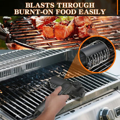 GrillPro™ - Kabellose elektrische BBQ-Bürste mit verstellbarem Winkel