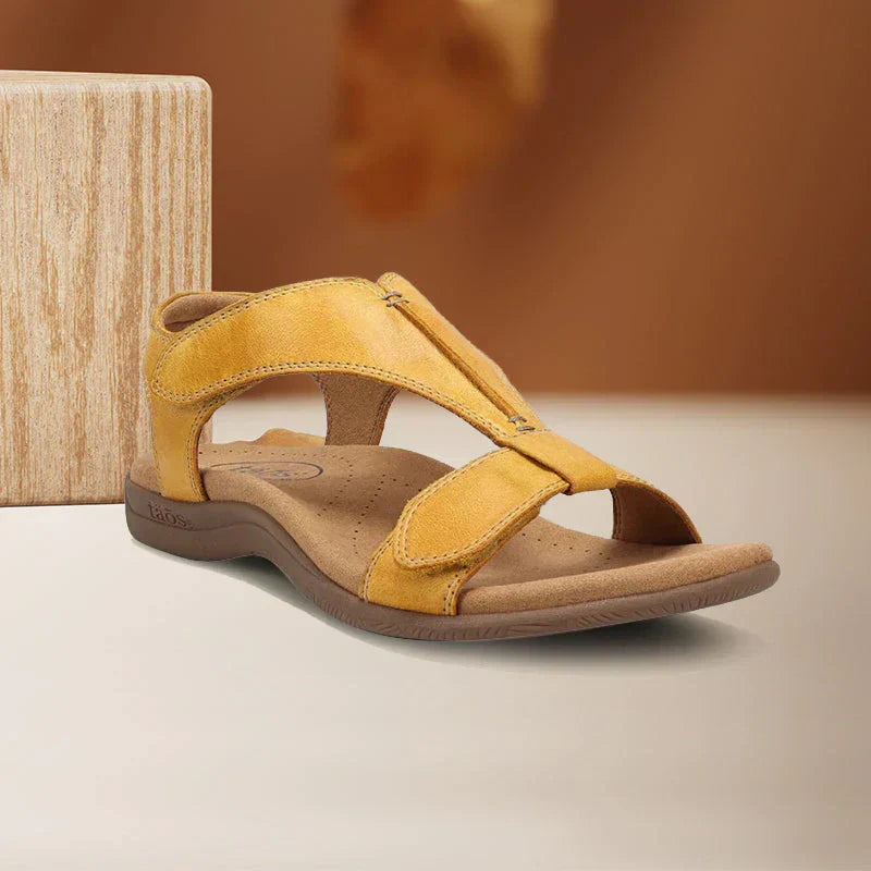 Aalida™ | Wedge sandals with velcro closure