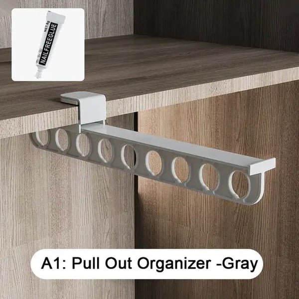 1+1 Free | PullOut™ - Extendable Clothes Rail [Last Day Discount]