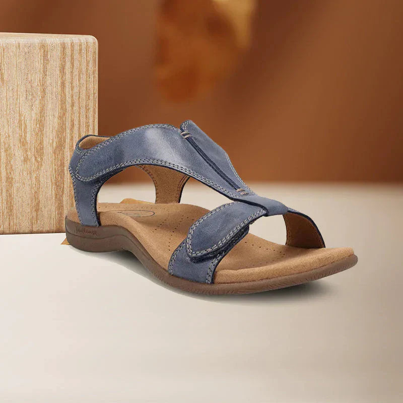 Aalida™ | Wedge sandals with velcro closure