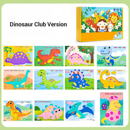 Kinder DIY 3D EVA Sticker Bastelset für kreativen Spaß