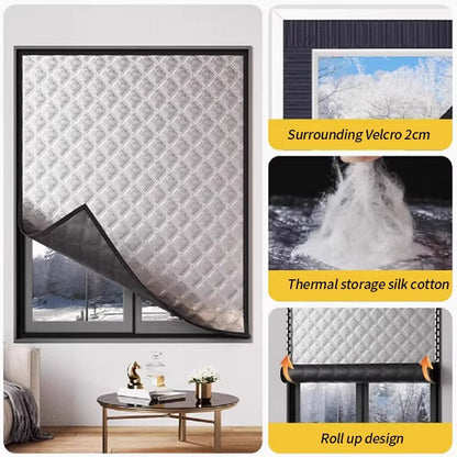 Graphen Wärmedämmvorhang für Fenster
