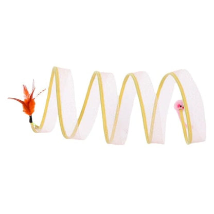 KittyMaze™ | Collapsible cat tunnel with built-in toy