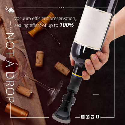 VinoSeal™ - 2-in-1 Rotweinverschluss und Ausgießer