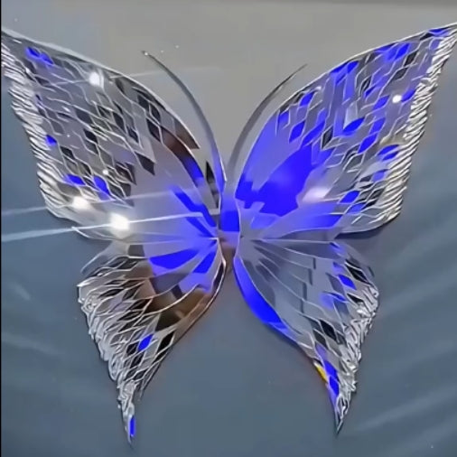 DIY™ | Butterfly Broken Mirror Photo Frame 
