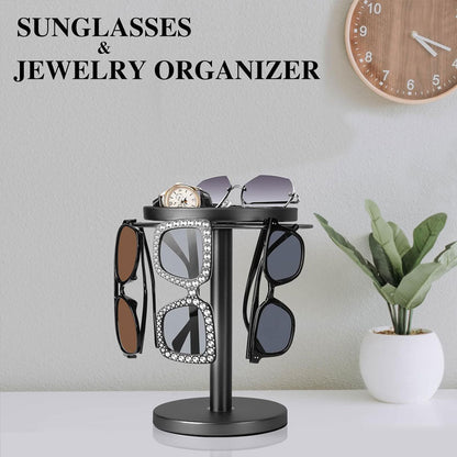 360° Drehbarer Brillenhalter - Organizer für Brillen und Schmuck