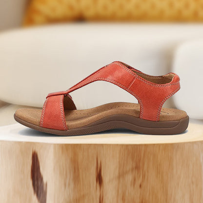 Aalida™ | Wedge sandals with velcro closure