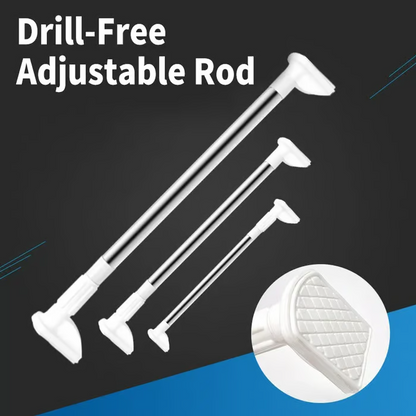 Drill-Free™ Adjustable Telescopic Pole