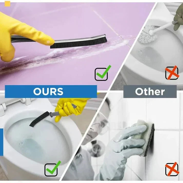 GrimeGuard™ | Hard Bristle Grout Brush