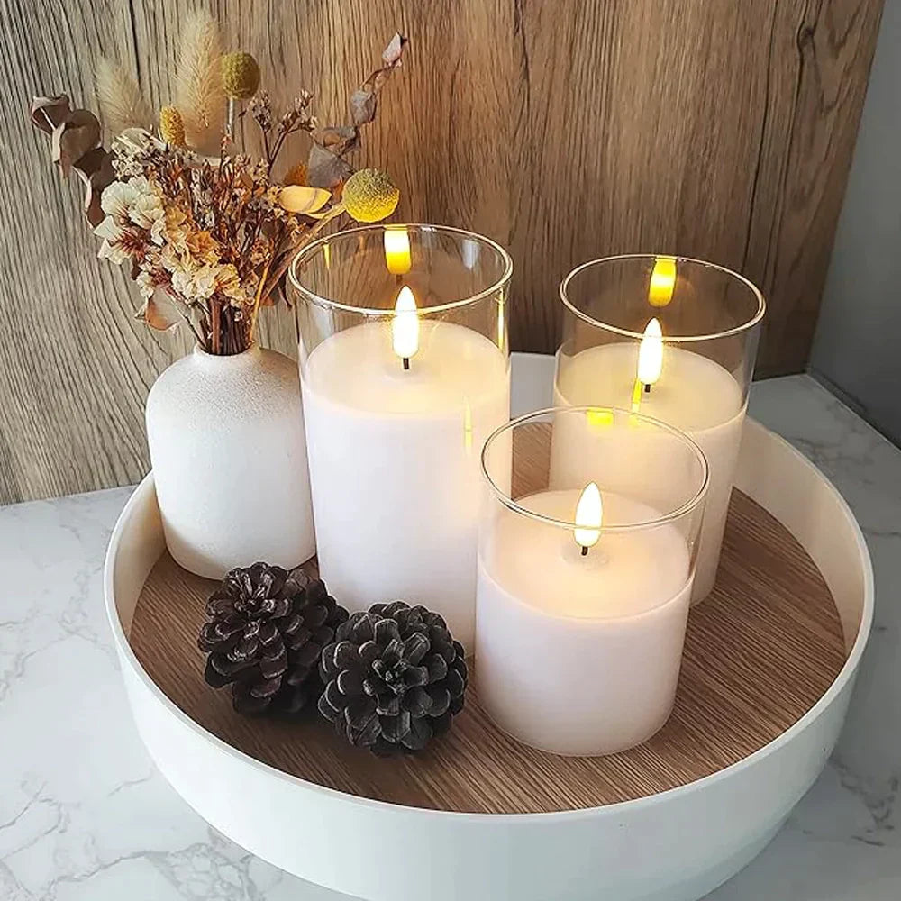 LumiCandle™ - Fernbedienbare LED-Flammenlose Kerzen