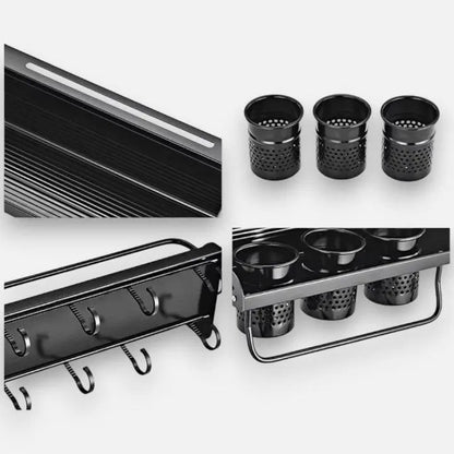 OrderlyNest™ - Küchen-Wandregal-Organizer