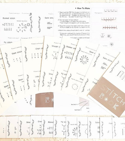 StitchBook™ - Mini Kreatives Nähjournal