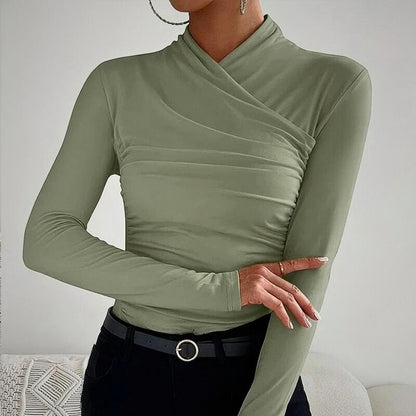 Naomi™ | Cross-neck top