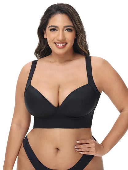 PushUpBra™ – Smoothing back support bra with push-up effect