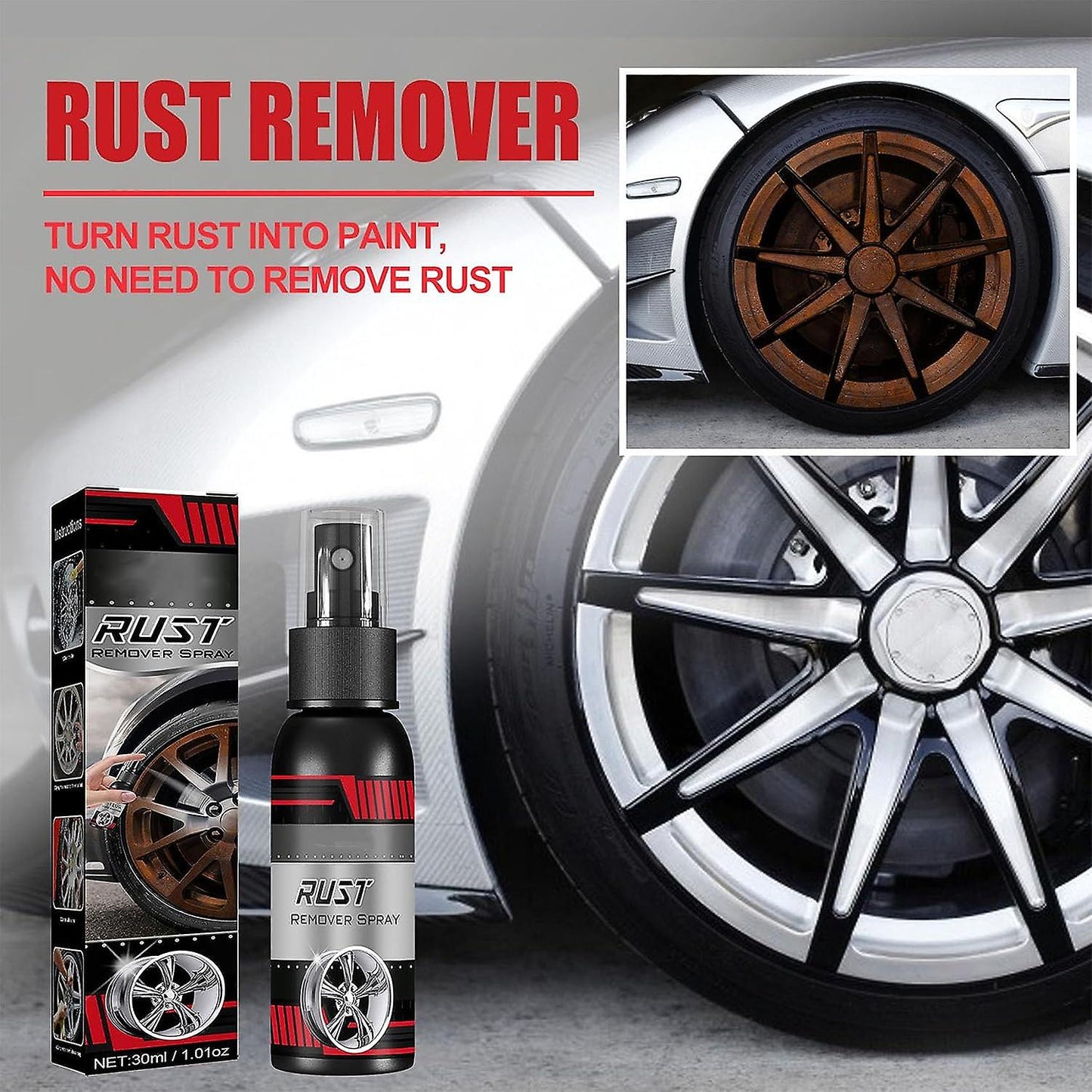CorrodeWizard™ | Rust Removal Spray
