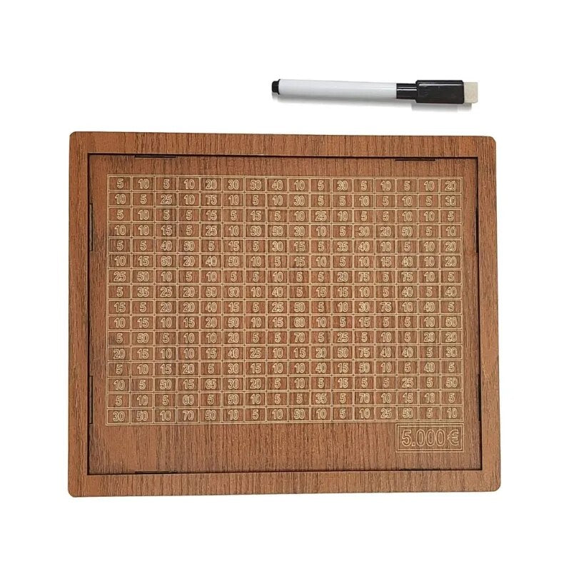 WealthBox™ | Wooden money box